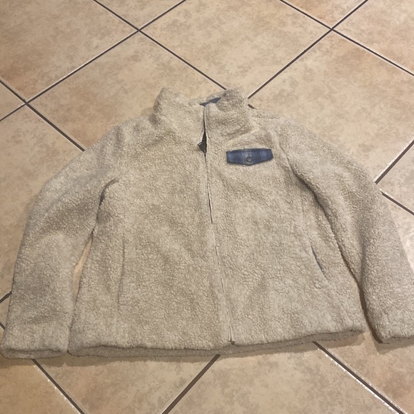 Pendleton cream Sherpa jacket large - Picture 2 of 6
